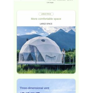 6m Transparent Starlight Camping Tent