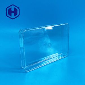 330ml Square Plastic Stackable Storage Boxes With Removable Lid