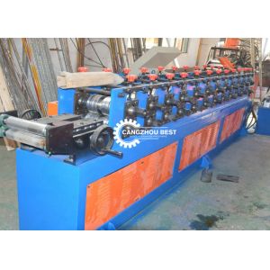 Metal C U Channel Stud And Track Roll Forming Machine For Roof Structure