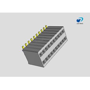 Female header, PCB Mount Receptacle, Vertical, Board-to-Board, 20 Position, 1
