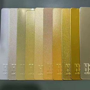 Champagne Brown Sparking Metallic Powder Coating Paint Spray with Luxurious