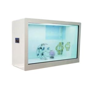 Multi Language Transparent LCD Advertising WiFi Transparent LCD Display Case