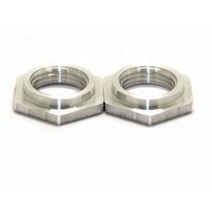 Custom Brass Heavy Hex Nuts / Hex Panel Nut M4 X 12 Size With Grade 4.8