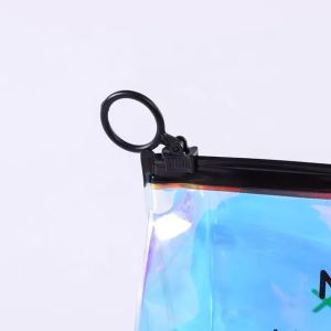 Holographic PVC Zipper Bag
