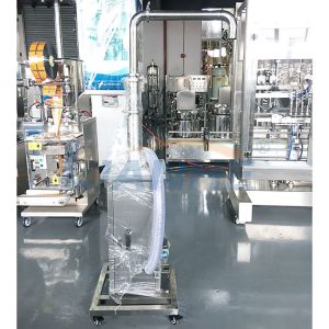 Stainless Steel Piston Filling Machine , Thickened Pneumatic Bottle Filler