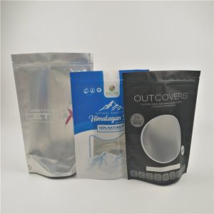 Bath Salt Packaging Foil Matt Stand Up Pouch Reusable