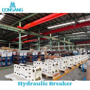 Hydraulic Rock Breaker Built Strong Backed Stronger DONSANG Hydraulic Breakers