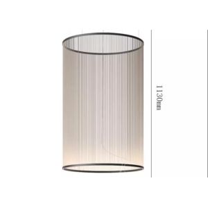 big designer pendant lamp black and gold led villa chandelier for hotel