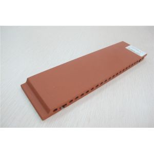 Red Exterior Wall Covering Materials For Terracotta Rainscreen Cladding System