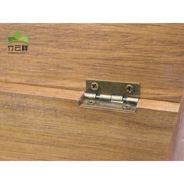 Wooden Watch Box Handicraft Box With Metal Hinge And Magnet(Retro Color)