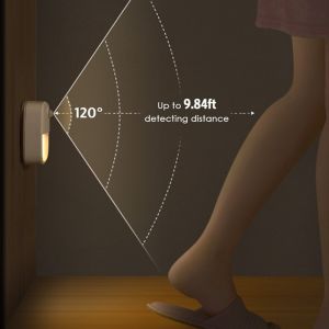 Battery-Powered Motion-Sensing LED Stick-Anywhere Nightlight