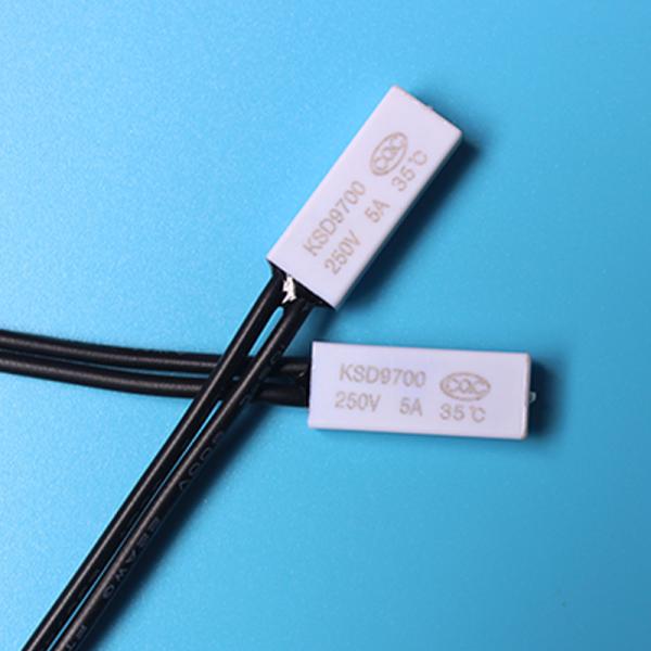 BW9700 65C normal opened temperature sensor thermal protector 250V/5A UL VDE