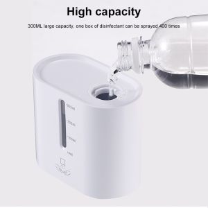 Automatic Wall Mounted Alcohol Spray Dispenser Electric Alcohol Disinfection