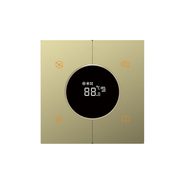 Buy Plastic Smart Thermostat Zigbee Knob Style Black / Champagne / Grey at wholesale prices