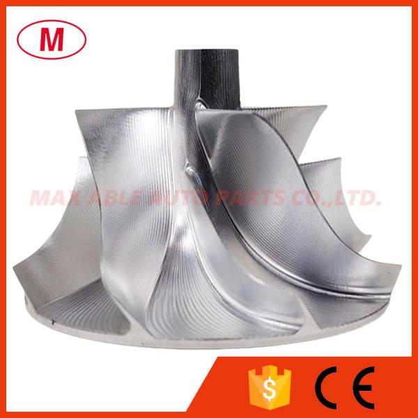 GT15-25 701374-0001/6 41.52/56.02mm 1102-025-400 4+4 Point milling milling/aluminum 2618/billet compressor wheel for 454191-0001/454191-0003/454191