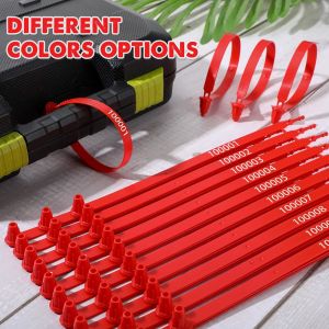 Plastic Truck Door Seal Security Seals Tamper Evident Tite-Lock Security Tags