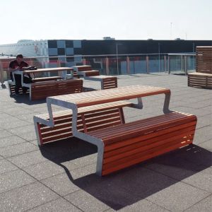 sun protection 1820L*1530W*800H mm Picnic Table Bench Set