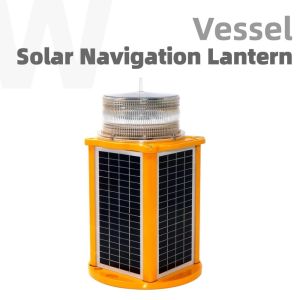 6nm Visibility Solar LED Vessel Navigation Lights Polycarbonate