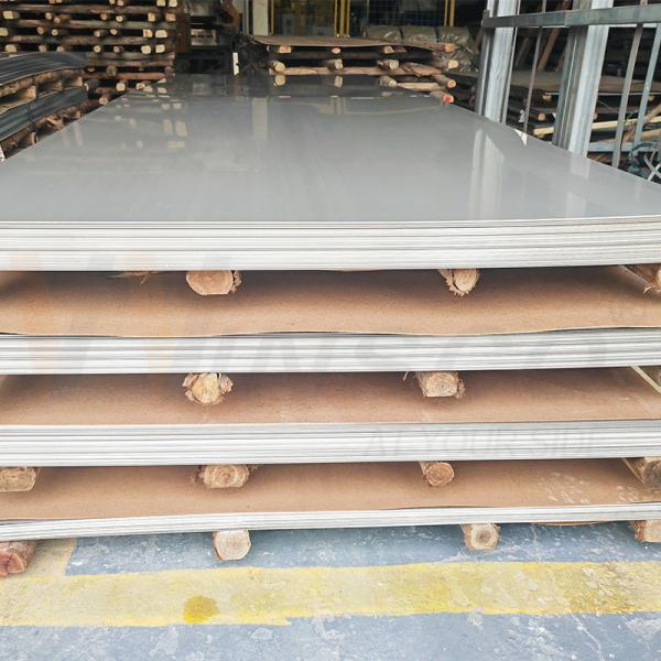 Buy Long-Lived SUS 304 304L 1250mmx2500mm 0.9mm Thick 2B Mill Edge Stainless Steel Cold Rolled Sheet at wholesale prices