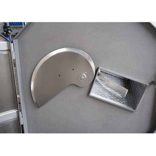 Heavy Duty Chilled Beef Meat Slicer Machine With Conveyor In Outlet