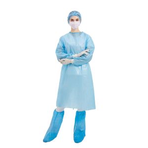 Anti Pollution Disposable Isolation Gown 2 Years Shelf Life
