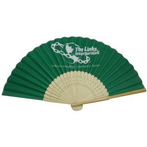 China Wooden Foldable Hand Fans 21cm 23cm Custom Bamboo Rave Fan on sale