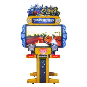 Digital 3D Display Machine Gun Arcade Game Transformers Arcade Multi Levels