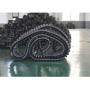 Hitachi Replacement Dumper Rubber Tracks Less Vibration High Performance