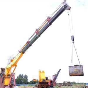 26M Electric 8T Telescopic Boom Offshore Ship Deck Cranes