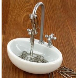 Promotion Magnetic Paper Clips Holder ,Kitchen Sink paper clips Holder