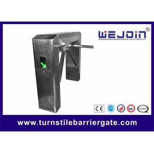 Pedestrian Tripod Access Control System , Turnstile Gate With Card Reader