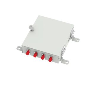 5- FC UPC Type 4 Cores Fiber Optic FTTH Terminal Box Ideal for Network FTTH Solutions