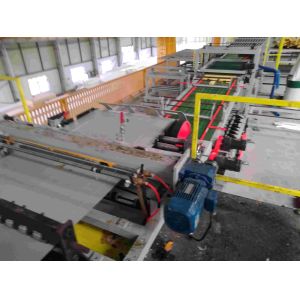 Automatic Cutting Feeding Rock Wool Sandwich Panel Line