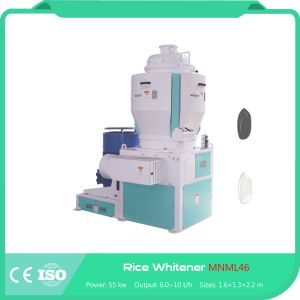 Stone Roller Vertical Preboiled Rice Mill Whitener