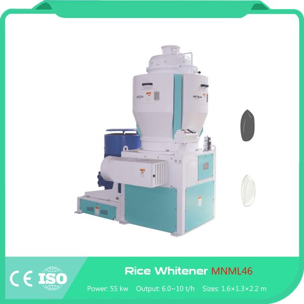 Stone Roller Vertical Preboiled Rice Mill Whitener