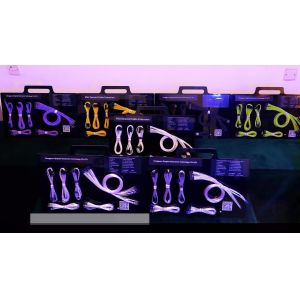 Quality Modular Cable for Power Supply Bright Braided Power Supply Modular Cable Kits 24 Pin 8Pin 6Pin Length 630mm Gold Pink for sale