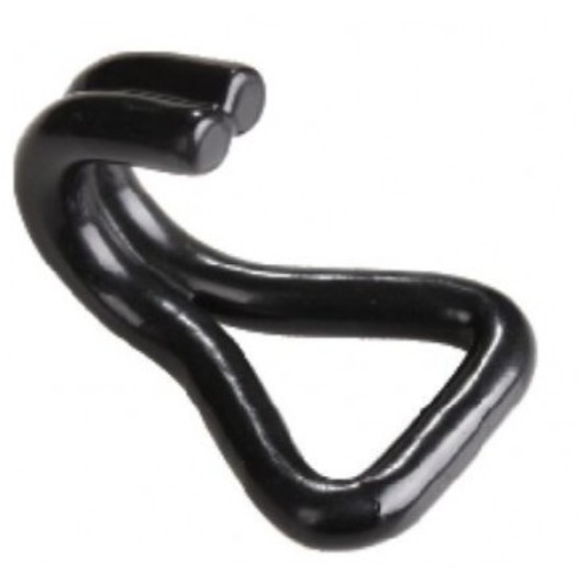 2200lb J Hook Self Tightening Ratchet Straps , Retractable Cargo Straps