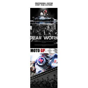 Customized Breathable Motorcycling Fans Car Racing Polo Shirts Men'S With