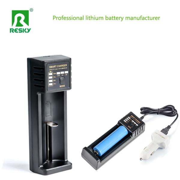 Smart Rechargeable Battery Charger 1 Slot For 18650 14500 Li-ion Cell