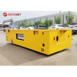 Steerable Trackless Transfer Cart Electric Motor Driven 5 Ton