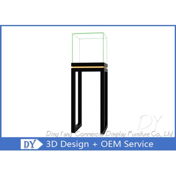 Simple Inexpensive Stain Steel Jewellery Display Cabinets With Lock