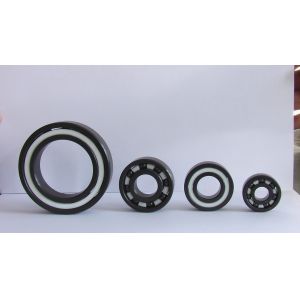 Quality Deep Groove P4 Ceramic Ball Bearing Peek Cage for sale