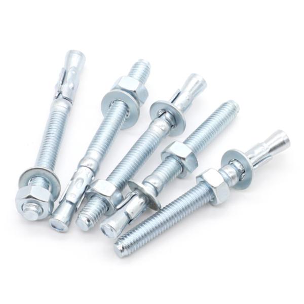 ZINC Finish Floor Wedge Anchors Expansion Bolt for Elevator Safety in General Industry