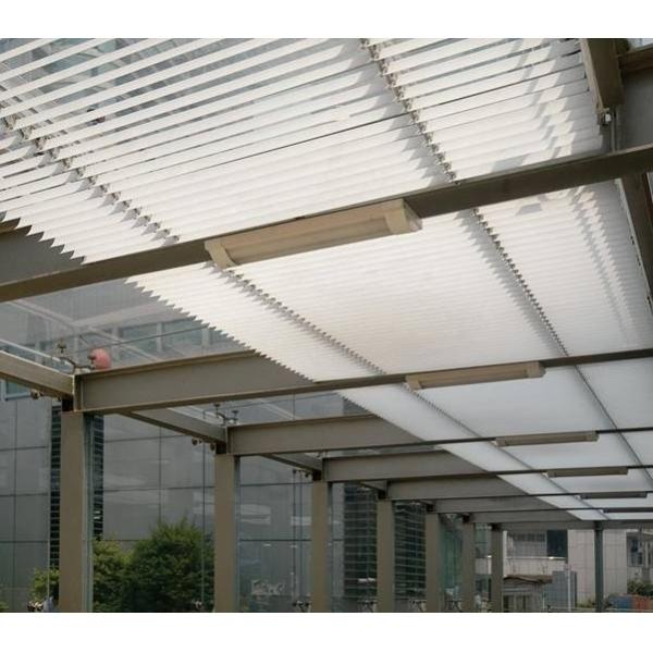 Buy 6063 T5 3.0mm Powder Coating Louvre Skylight Roof System at wholesale prices