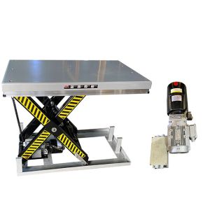 Rated lifting capacity 1000kg Electric Single scissor Hydraulic Scissor Lift