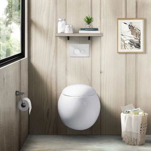 Gravity Flush Full Frame Concealed Cistern with Dual Flush Mechanism