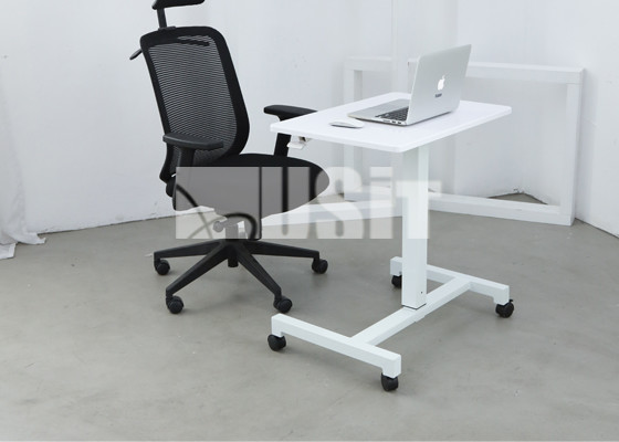 Buy Commercial One Leg Height Adjustable Work Standing Table at wholesale prices