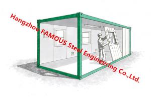 Quality Light Steel Structure Flat Pack Container Conversion Units And Shipping Mobile Park Homes for sale