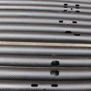 High Strength Round Carbon Fiber Tubing 3K High Pressure Resistance