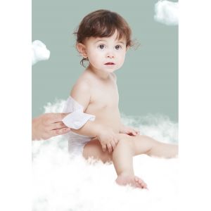 High Quality Cottonc Unscented Waterwipes Biodegradable Original Fragrance Baby